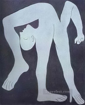 Abstracto famoso Painting - Acróbata 1930 Cubismo